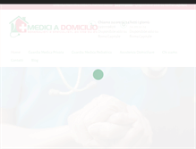 Tablet Screenshot of mediciadomicilio.net